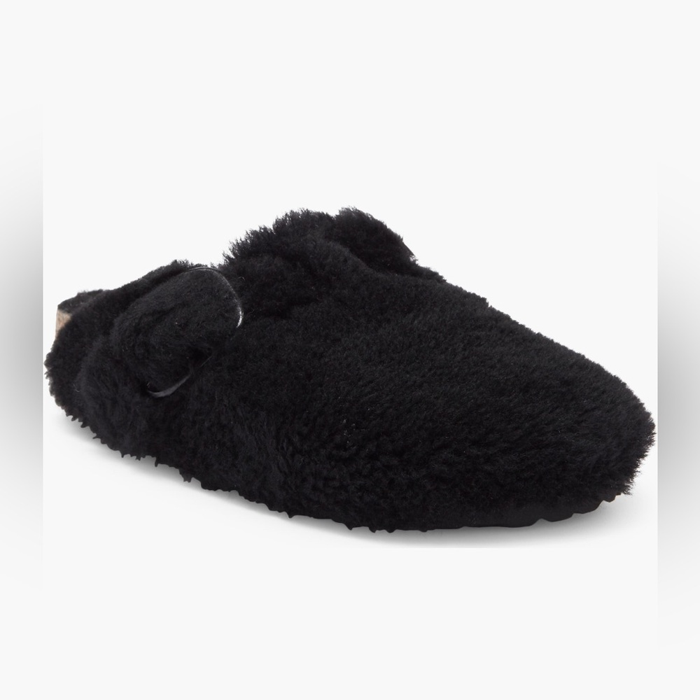 Birkenstock boston genuine shearling women’s mule